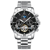Silver / Black Dial