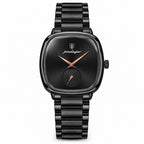 POEDAGAR 783 Square in Black / Black Dial
