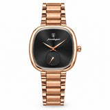 Rose Gold / Black Dial