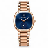 Rose Gold / Blue Dial