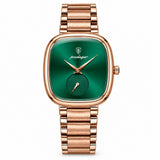 Rose Gold / Green Dial