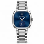 POEDAGAR 783 Square in Silver / Blue Dial