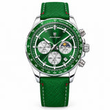 Silver / Green Dial
