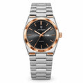 POEDAGAR 930 Sunray Day-Date in Rose Gold / Black Dial
